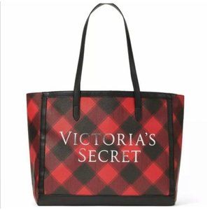 Victoria’s Secret Tartan Plaid Tote Bag, NWOT